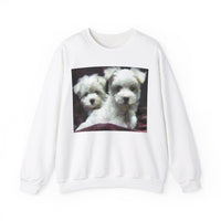 Maltese - Unisex 50/50  Crewneck Sweatshirt