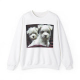 Maltese - Unisex 50/50  Crewneck Sweatshirt