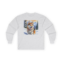 Chinook 'Sled Dog'  Classic Cotton Long Sleeve Tee