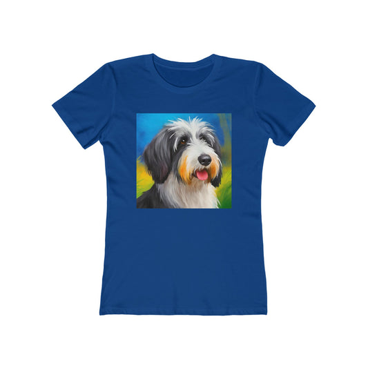 Polish Lowland Sheepdog Women's Slim Fitted Tee