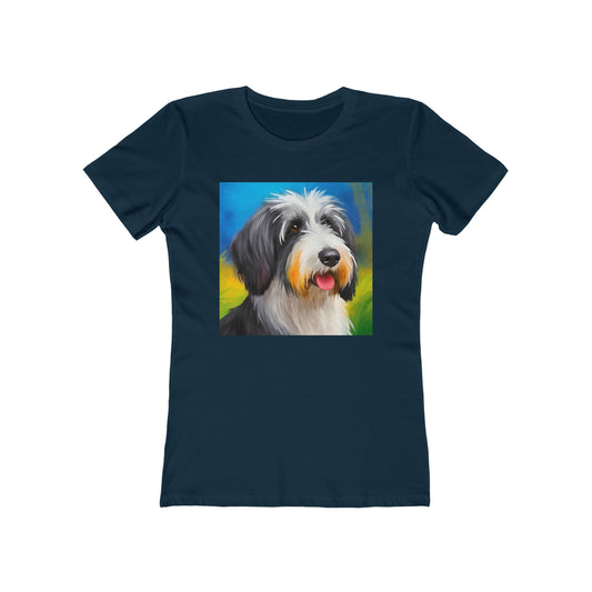 Polish Lowland Sheepdog Women's Slim Fitted Tee