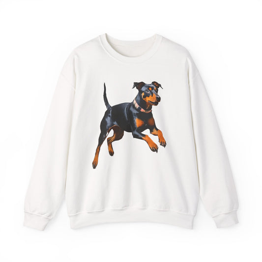 Manchester Terrier Unisex 50/50 Crewneck Sweatshirt