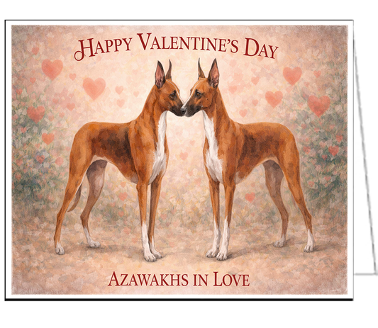 Azawakh Elegance Card