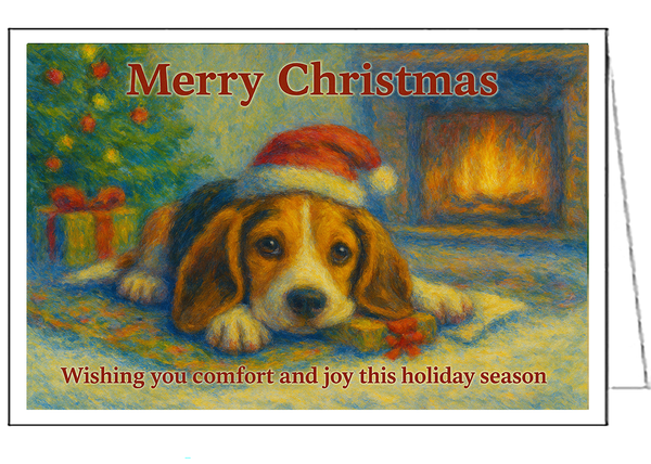 Beagle Daisey Mae Christmas Cards - Set of 6