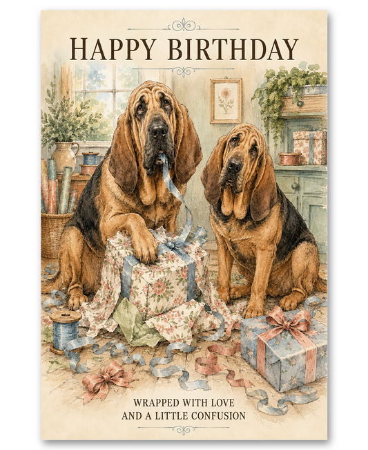 Bloodhounds - Birthday Wrapped With Love and A Little Confusion