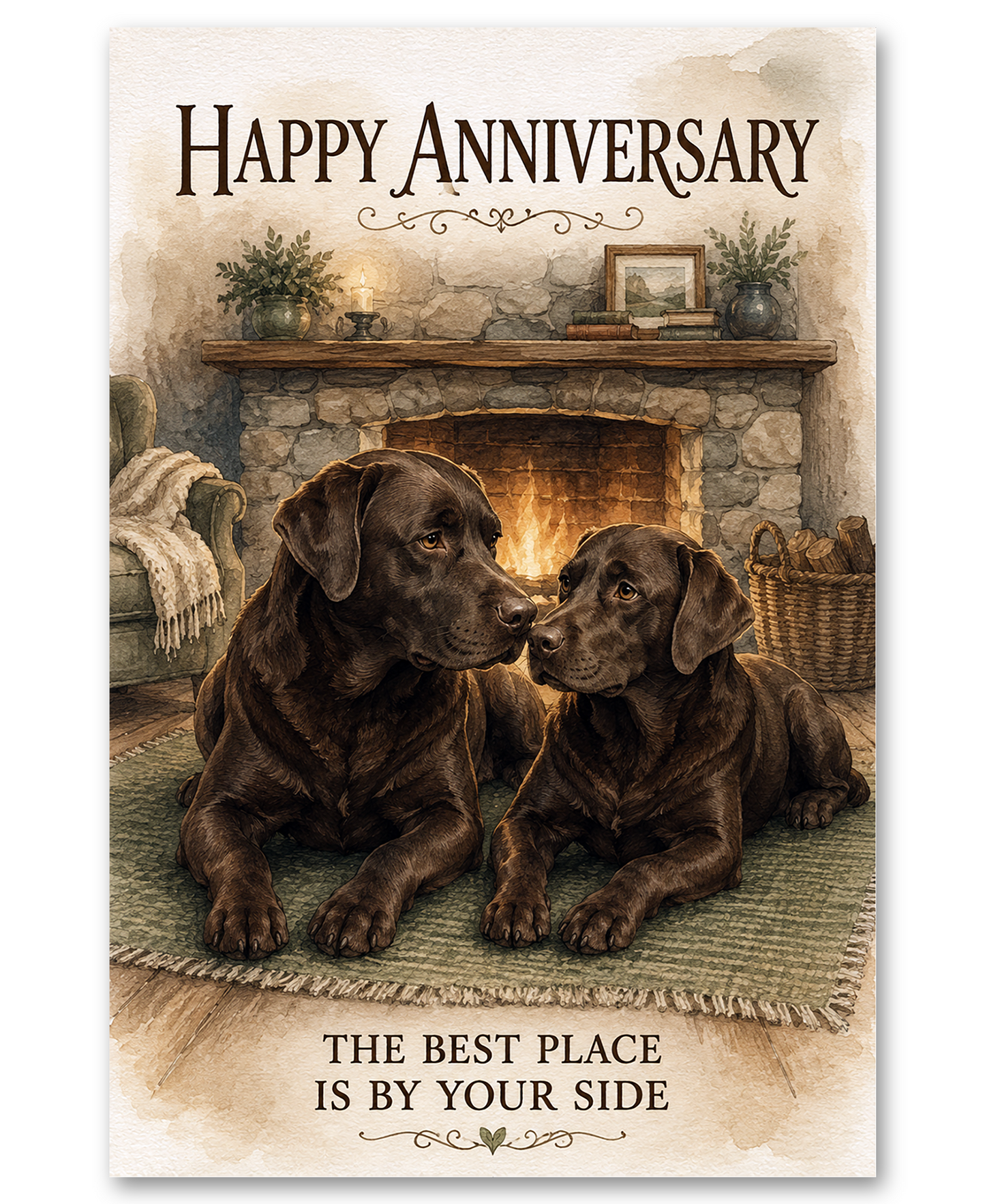 Chocolate Labs - Fireside Anniversary
