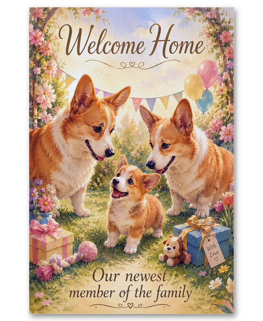 Welsh Corgi - Welcome Home New Puppy