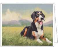 Entlebucher Mountain Dog Notecards - Set of 6  -