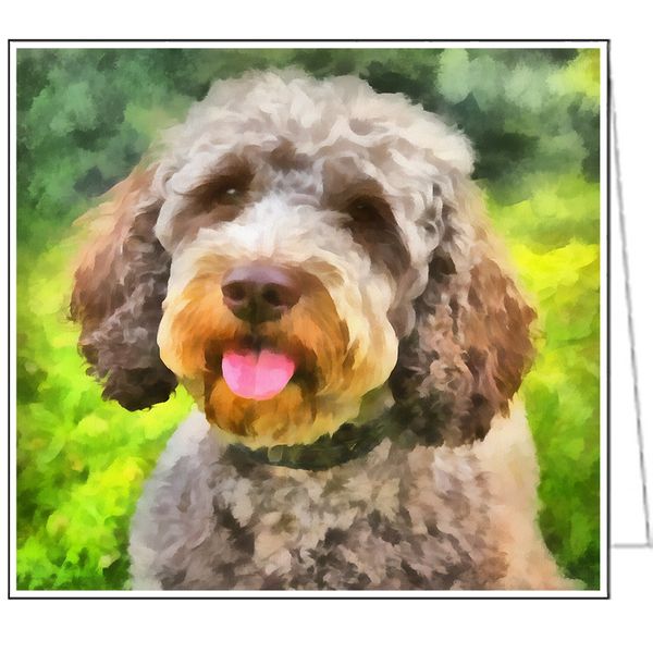 Lagotto Romagnolo Notecards - Set of Six  -  -