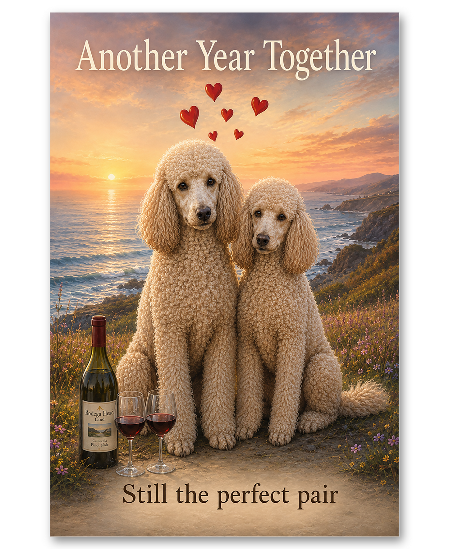 Standard Poodle Anniversary - Still The Perfect Pair