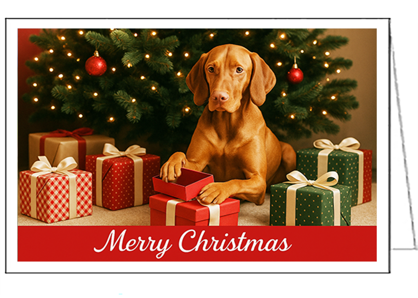 Vizsla Christmas Cards - Set of 6