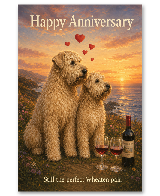 Soft Coated Wheaten Terriers - Anniversary at Bodega Head