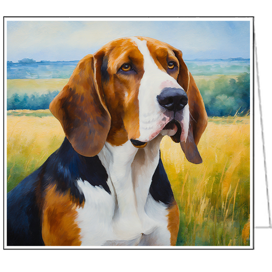 American English Coonhound Notecards - Set of Six