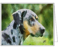 Catahoula 'Clancy' Notecards - Set of Six   -
