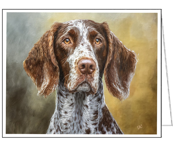 German Wirehaired Pointer Fine Art Notecards - Set of Six