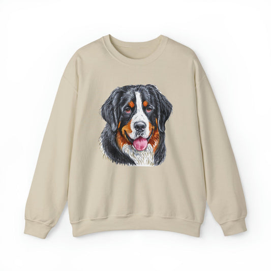 Bernese Mountain Dog #2 Unisex 50/50 Crewneck Sweatshirt