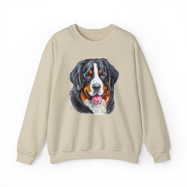 Bernese Mountain Dog #2 Unisex 50/50 Crewneck Sweatshirt