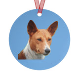 Basenji Metal Ornaments: A Whimsical Touch to Your Holiday Decor