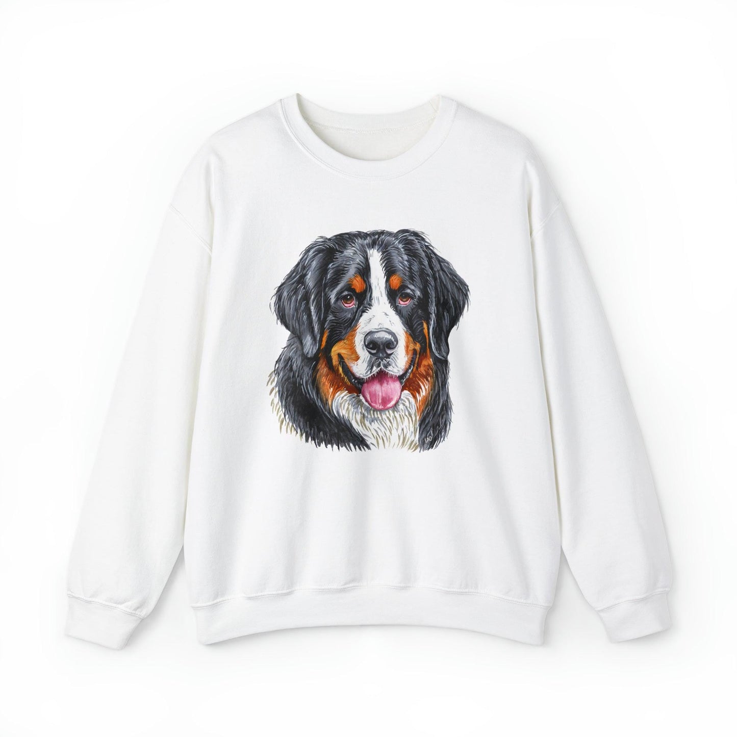 Bernese Mountain Dog #2 Unisex 50/50 Crewneck Sweatshirt