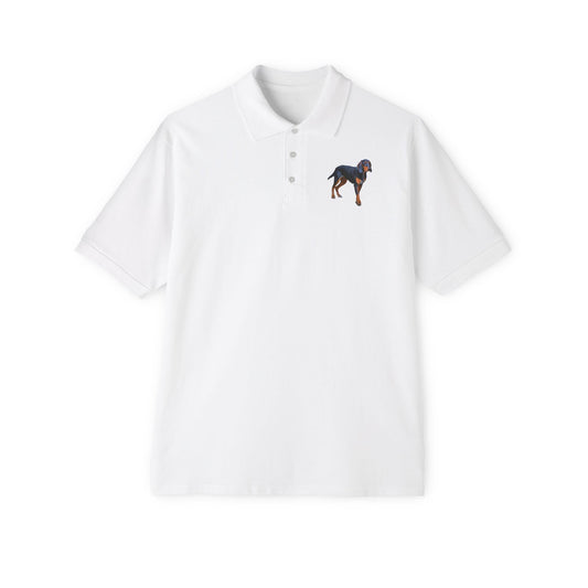 Transylvanian Scent Hound Men's Piqué Polo Shirt
