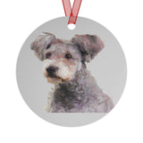 Hungarian Pumi Metal Ornaments