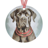 Cane Corso Delightful Metal Ornaments