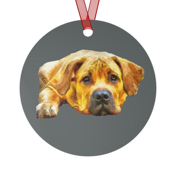 Boerboel Metal Ornaments: A Touch of Love for Your Tree