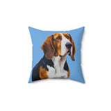 Charming American English Coonhound Throw Pillow