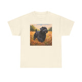 Black Russian Terrier Unisex Heavy Cotton Tee