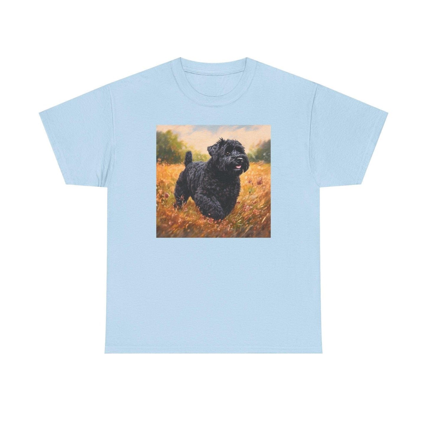 Black Russian Terrier Unisex Heavy Cotton Tee
