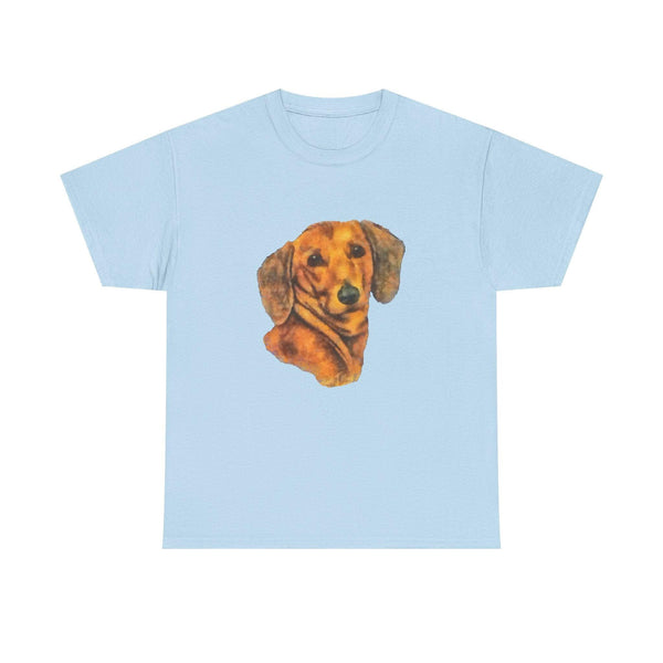 Dachshund 'Doxie #1' Unisex Heavy Cotton Tee