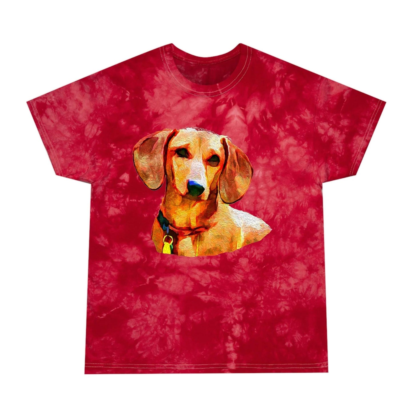Dachshund 'Daisy' Unisex Cotton Tie-Dye Tee