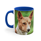 Charming Basenji Accent Coffee Mug 11oz