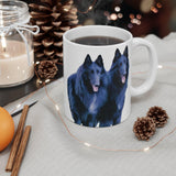 Belgian Shepherds Ceramic Mug: A Unique Sip of Joy