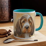 Basset Fauve de Bretagne 11oz Ceramic Accent Mug