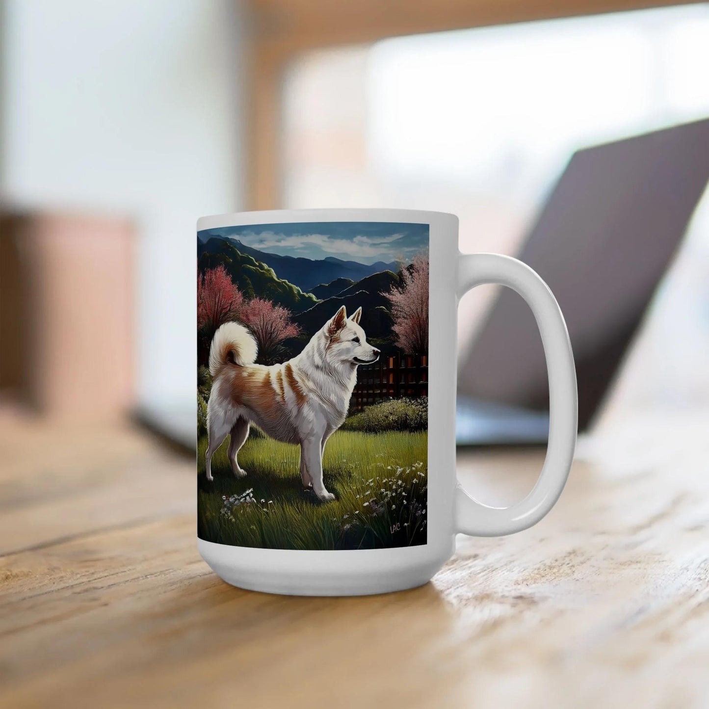 Kishu Ken Ceramic Mug: Sip in Style with Every Brew
