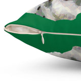 Dalmatian 'Impressionistic' Spun Polyester Throw Pillow