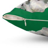 Dalmatian 'Impressionistic' Spun Polyester Throw Pillow