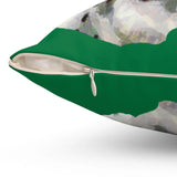 Dalmatian 'Impressionistic' Spun Polyester Throw Pillow