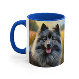 Keeshond 11oz Accent Mug