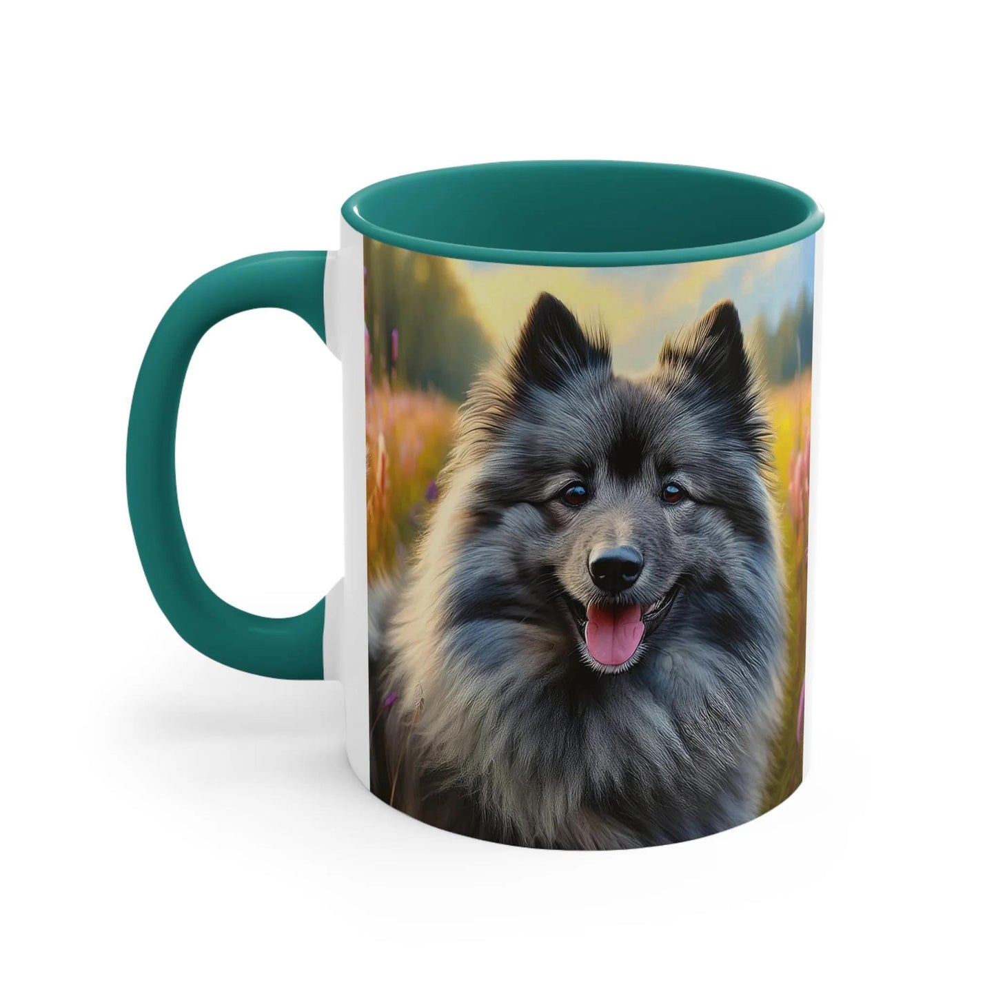 Keeshond 11oz Accent Mug