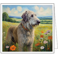 Irish Wolfhound Fine Art Notecards - Set of Six