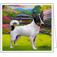 Japanese Terrier Fine Art Notecards Set of 6