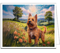 Norwich Terrier Fine Art Notecards - Set of Six