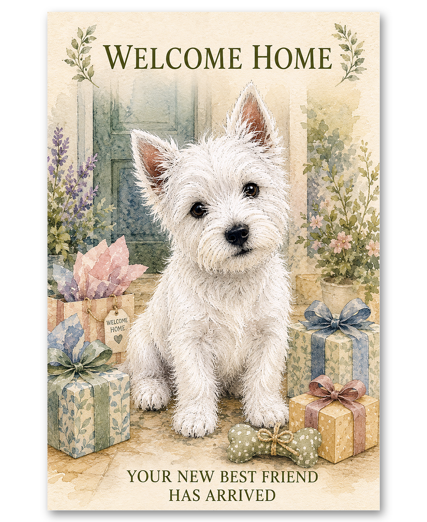 Westie - Welcome Home New Best Friend