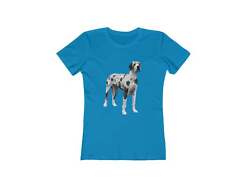 Great Dane 'Zeus' Women's Slim FIt Ringspun Cotton T-Shirt