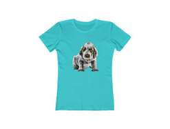 Spinone Italiano - Women's Slim Fit Ringspun Cotton T-Shirt