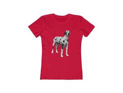 Great Dane 'Zeus' Women's Slim FIt Ringspun Cotton T-Shirt