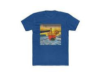 Happy Hour on Sifnos (Greece)- Men's Fitted Cotton Crew Tee