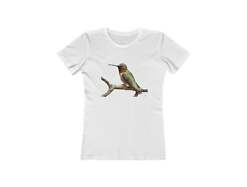 Humming Bird 'Cheeky' Women's Slim Fit Ringspun Cotton T-Shirt
